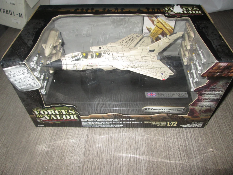 forces of valor 1/72 U.K PANAVIA TORNADO GR.1 KUWAIT 1991!! NUOVO!! - Immagine 1 di 4