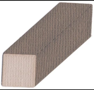 QuicKutz Die 2x2 Wood Beam Construction   New Rare Die-cut NIP Sizzix Wafer Thin - Picture 1 of 2