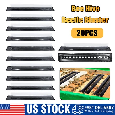 20x Small Bee Hive Mite Beetle Blaster BeeHive Trap Beekeeping Equipment Tools