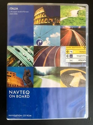  Navigation CD Alfa,Fiat Lancia / Ducato /GT/ Navteq on Board Italien , 05/06 - Bild 1 von 4