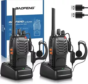 Baofeng Walkie Talkie Profesional PMR Radiocomunicación USB Recargable 16 Canale - Imagen 1 de 7