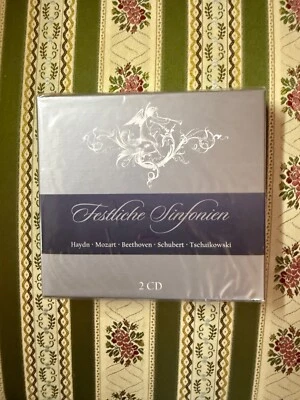 Festliche Sinfonien 2 CD s Haydn -Mozart- Beethoven -Schubert -Tschaikowski  OVP - Bild 1 von 2