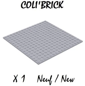 lego 91405 - 1x Plaque / Base Plate 16x16 - Light Bluish Gray - NEUF 4620130 - Bild 1 von 1