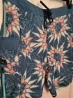 Billabong Airlite 73 Board Shorts Multi Color Swim Suit Men's Size 33