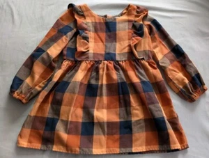 A Childrens Place 3T Flannel Dress Pre-owned  Great Condition  - Picture 1 of 3