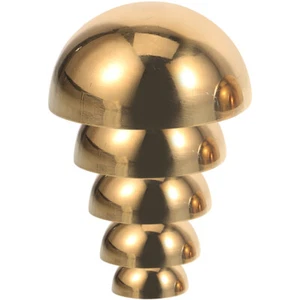 5 Pcs Solar-Bodenleuchten Leichter Ball Halbkreisförmige Kugel Aus Edelstahl - Picture 1 of 12