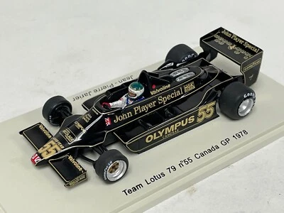 1/43 Spark F1 Lotus 79 #55 JPS 1978 Canadian G.P. J.P. Jarier Dealer TN307 - Image 1 of 4