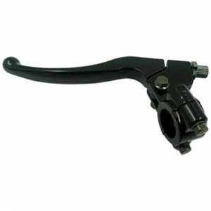 Para Manillar 7/8" 22mm Negro Embrague Izquierdo Palanca de Freno Soporte Percha Universal - Imagen 1 de 5