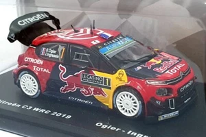 Altaya 1/43 Scale AL6225A - Citroen C3 WRC 2019 #1 Ogier/Ingrassia - Picture 1 of 5