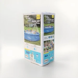 Summer Waves 15 ft x 36 Quick Set Inflatable Above Ground Swimming Pool Pump New - Picture 1 of 5