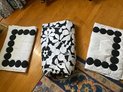 Pottery Barn Teen Bold Bloom Flower Full Queen Duvet Cover + Pillow Sham SET - Image 1 of 4