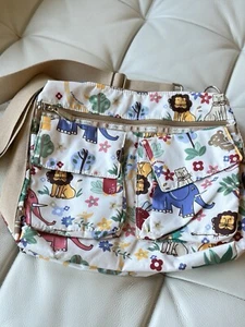 Lesportsac Crossbody Safari Animal Cartoon Retro. - Picture 1 of 8