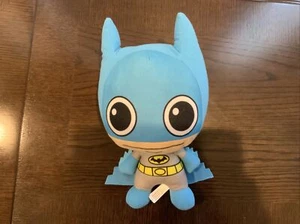 DC COMICS ORIGINAL BATMAN PLUSH CARICUTURE BLUE 12 INCH BIG HEAD DOLL - Picture 1 of 10