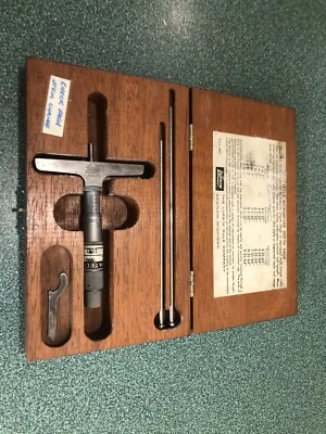 Lufkin编号 513 新款千分尺深度计 — 第 1/4 张图片