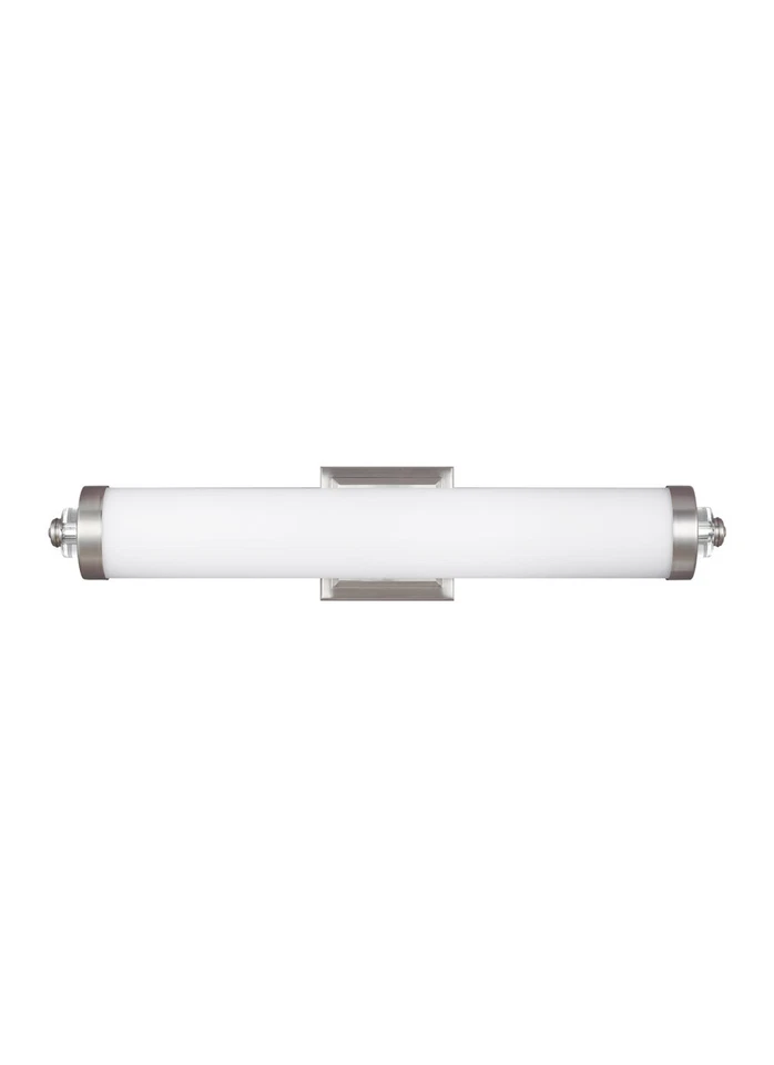 Feiss WB1830SN-LED Cook LED 27 inch Satin Nickel Vanity Light Wall Light - Image 1 of 1