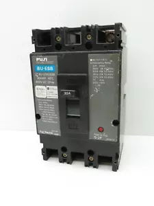 Fuji Electric BU-ESB2030 30-Amp 2-Pole BU-ESB Circuit Breaker 30A 2P 600VAC - Picture 1 of 8