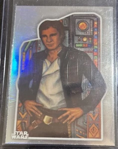 Han Solo 2023 Topps Chrome Star Wars ROJ40-5 REFRACTOR FREe Shipping - Picture 1 of 2