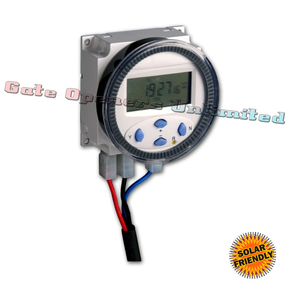 Sentry 300 - 550015 Temporizador 7 Días Diseño Solar Amigable Puerta Operadores Accesorios Foto 1 de 1