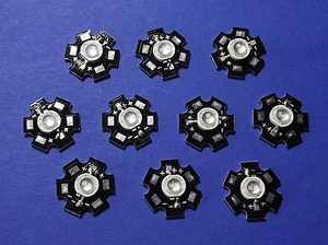 10 X 5W 390nm UV POWER LED on disipador de calor billete Money luz negra - Imagen 1 de 6