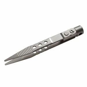 Titanium Alloy Tweezers Portable EDC Gear Gadgets Manual DIY Tip Thickening Tool - Picture 1 of 12