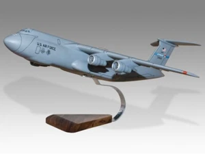 Avión de madera de escritorio Lockheed C-5 USAF Stewart nuevo modelo pequeña escala 1/250 - Imagen 1 de 12