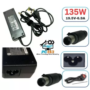 GENIUNE HP LAPTOP CHARGER 19.5V - 6.9A, 135W CENTRE PIN TIP POWER LEAD INCLUDED - Picture 1 of 5