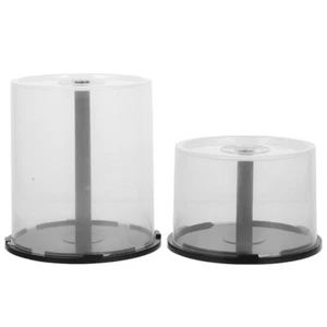 2 Pcs Bac De Rangement Pour CD Boîtiers Dvd Vierges Étui Porte-cd - Zdjęcie 1 z 12