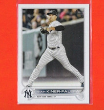 Isiah Kiner-Falefa 2022 Topps Update #US119 Vintage Stock /99 SSP Rare Yankees