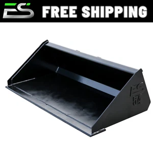 54" TORO/DINGO VERMEER BOXER SMOOTH BUCKET LOW PROFILE BUCKET - FREE SHIPPING - Picture 1 of 9