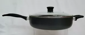 TFal Speciality Jumbo 12 In Fry Sautee Pan with Vented Glass Lid READ - Picture 1 of 6