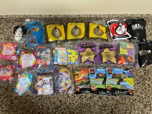 Menge 23 Riesiges Vintage McDonald's Spielzeug Lot Neu Versiegelt 23 Spielzeuge Burger King Lego - Bild 1 von 10