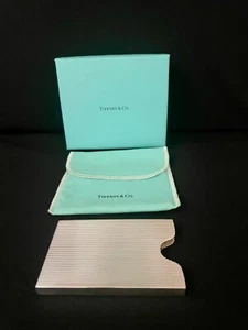 Vintage 2003 Tiffany & Co Sterling Silver Business Credit Card Holder 925 Spain - Picture 1 of 8