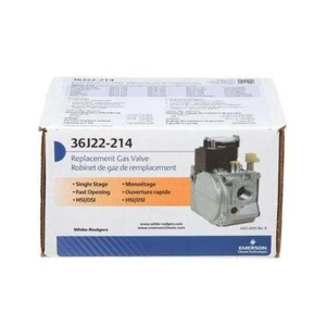 White-Rodgers 36J22-214 Single Stage, Fast Opening, HSI Gas Valve - Picture 1 of 3