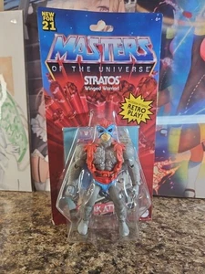 Masters of the Universe Origins Retro Stratos Winged Warrior New Sealed MOTU  - Picture 1 of 4