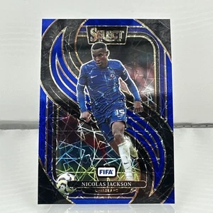 2024-25 PANINI SELECT FIFA- NICOLAS JACKSON # 116 BLUE LAZER - Picture 1 of 3