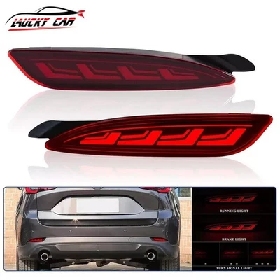 Для Mazda CX-5 CX5 2022-23 LED задний бампер отражатель стоп-сигнал поворотник новый - Изображение 1 из 4
