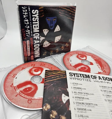 SYSTEM OF A DOWN Hypnotize Japan 1st Limited Ed. CD+DVD SICP 933~4 w/OBI 2005 - Image 1 of 4
