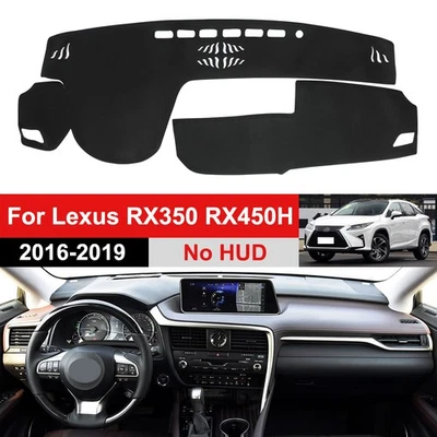 Black Leather Dashboard Pad Dash Cover Mat For 2016-2019 Lexus RX Dash Mat NEW - Изображение 1 из 4