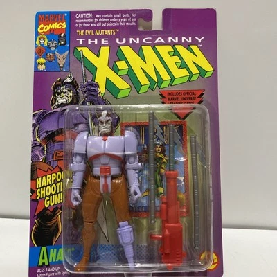Boneco de ação Toy Biz 1993 Marvel Comics The Uncanny X-Men Ahab - Imagem 1 de 4