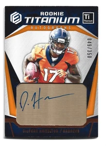DaeSean Hamilton AUTOGRAPH /350 Copper Denver Broncos 2018 Panini Elements AUTO - Picture 1 of 2