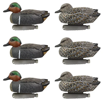 Teal Duck Decoys, Extremely Realistic 6-Pack of Teal Decoys with Weighted Kee... - Image 1 of 4