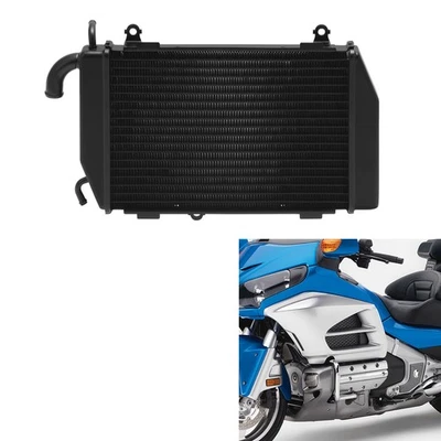 Radiador de refrigeración izquierdo de aluminio apto para Honda Goldwing GL1800 2006-2017 Foto 1 de 4