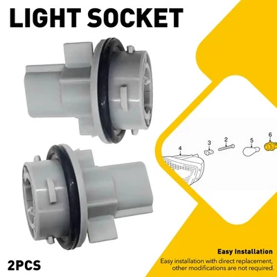 9007599078 For TOYOTA SCION TC FRONT TURN LAMP SIGNAL SOCKET ASSY 2x 1992-2016 - Image 1 of 4