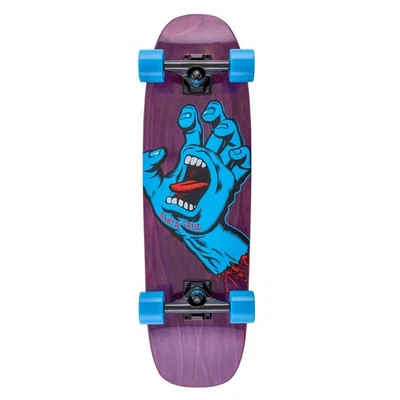 Santa Cruz Skateboard Cruiser Screaming Hand Street Cruzer 8.4" x 29.4" Foto 1 de 4
