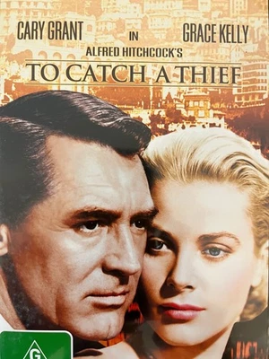 TO CATCH A THIEF DVD Alfred Hitchcock Cary Grant Grace Kelly 1955 BRAND NEW BU:4 — 第 1/2 张图片