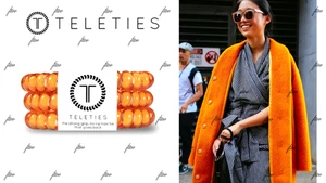 TELETIES PUMPKIN SPICE ATOMIC ORANGE WITCHIN BOO TO YOU SMALL HAIR TIES *LAST 1* - Picture 1 of 14