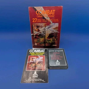 Atari 2600 - Gioco COMBAT - CIB completo con scatola e manuale originali - Foto 1 di 8