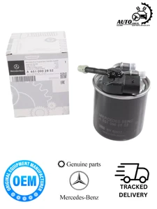 NUEVO Filtro de combustible de motor genuino Mercedes-Benz OM651 con sensor A6510902852 | Reino Unido - Imagen 1 de 1