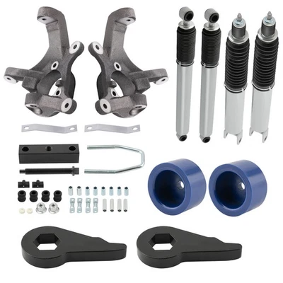 Front 4-6" Rear 2'' Lift Kit for Chevy Tahoe Avalanche 1500 GMC Yukon 2WD 00-06 - Image 1 of 4