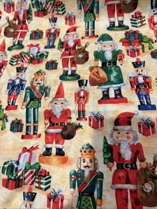 Nutcracker Christmas Cotton Fabric Bthy - Picture 1 of 4